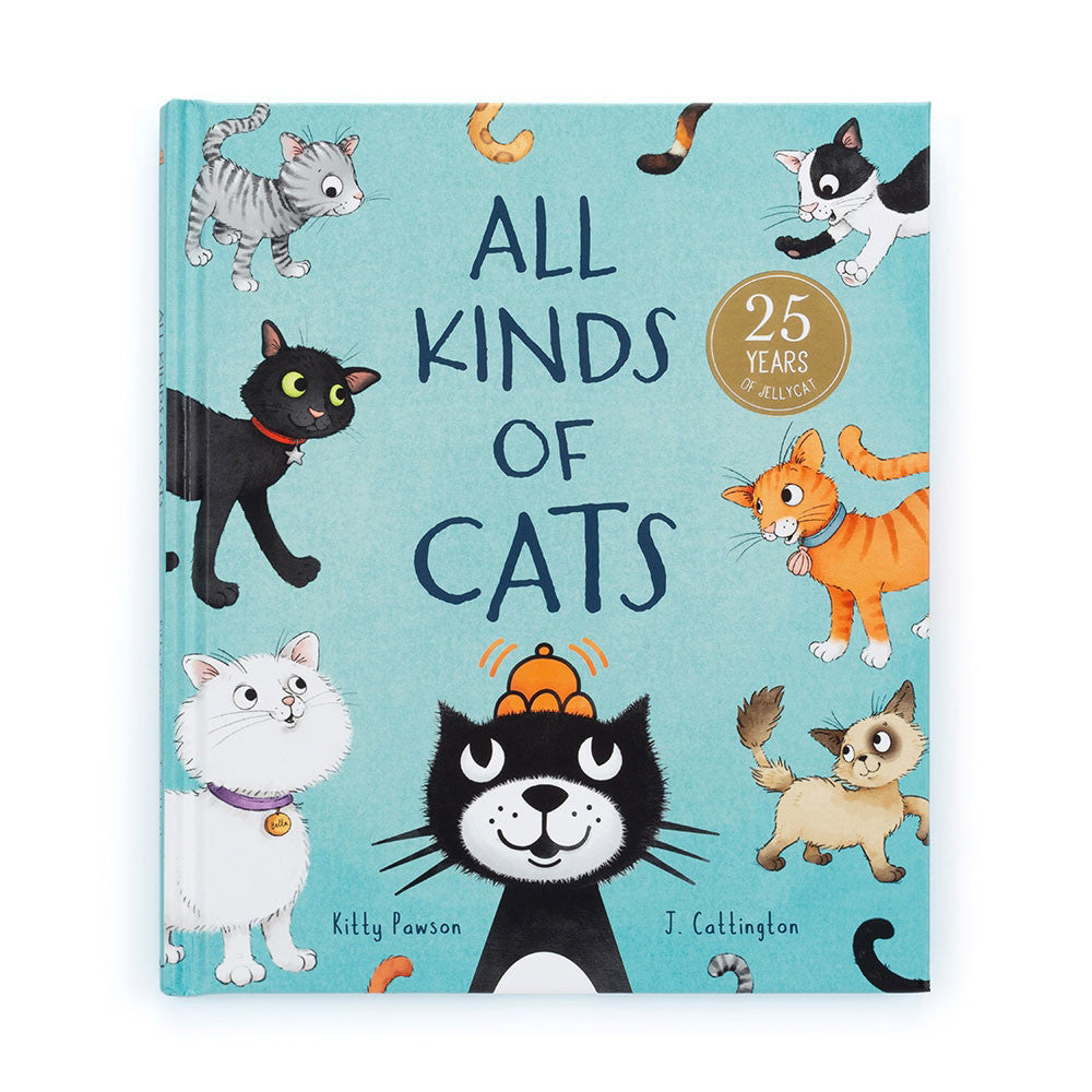 All Kinds of Cats Book - hard back illustration 