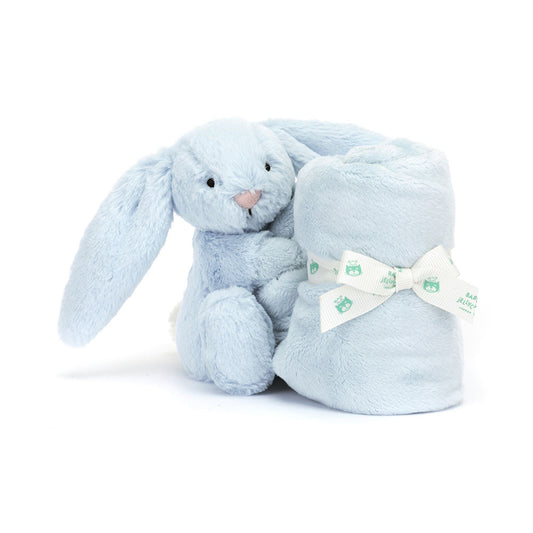 Bashful Bunny Soother Baby Blue