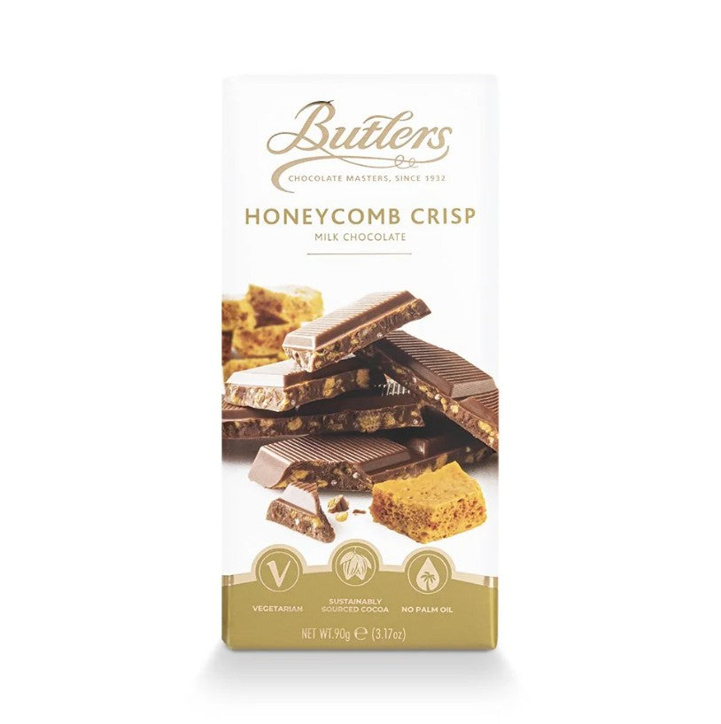 Honeycomb Crisp - Milk Chocolate with Honeycomb and Crisp Rice Pieces