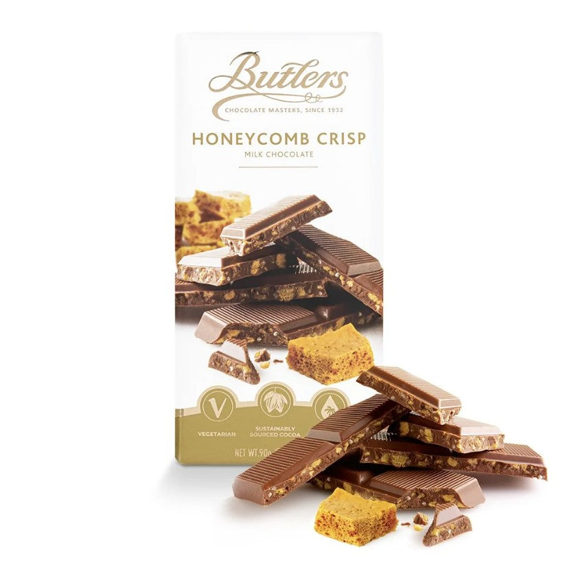 Honeycomb Crisp - Milk Chocolate with Honeycomb and Crisp Rice Pieces