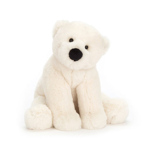 Perry Polar Bear - white polar bear - cuddly soft toy 